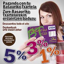 Descuentos Tarjeta Basauri