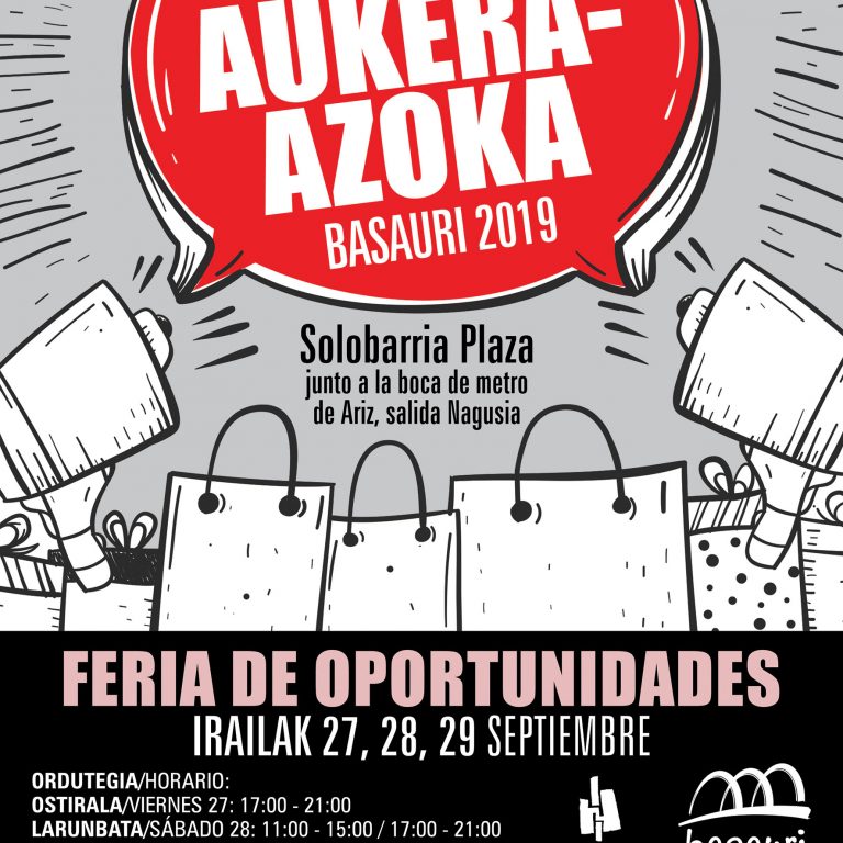 VII edición de la Feria de Oportunidades –Aukera Azoka 2019