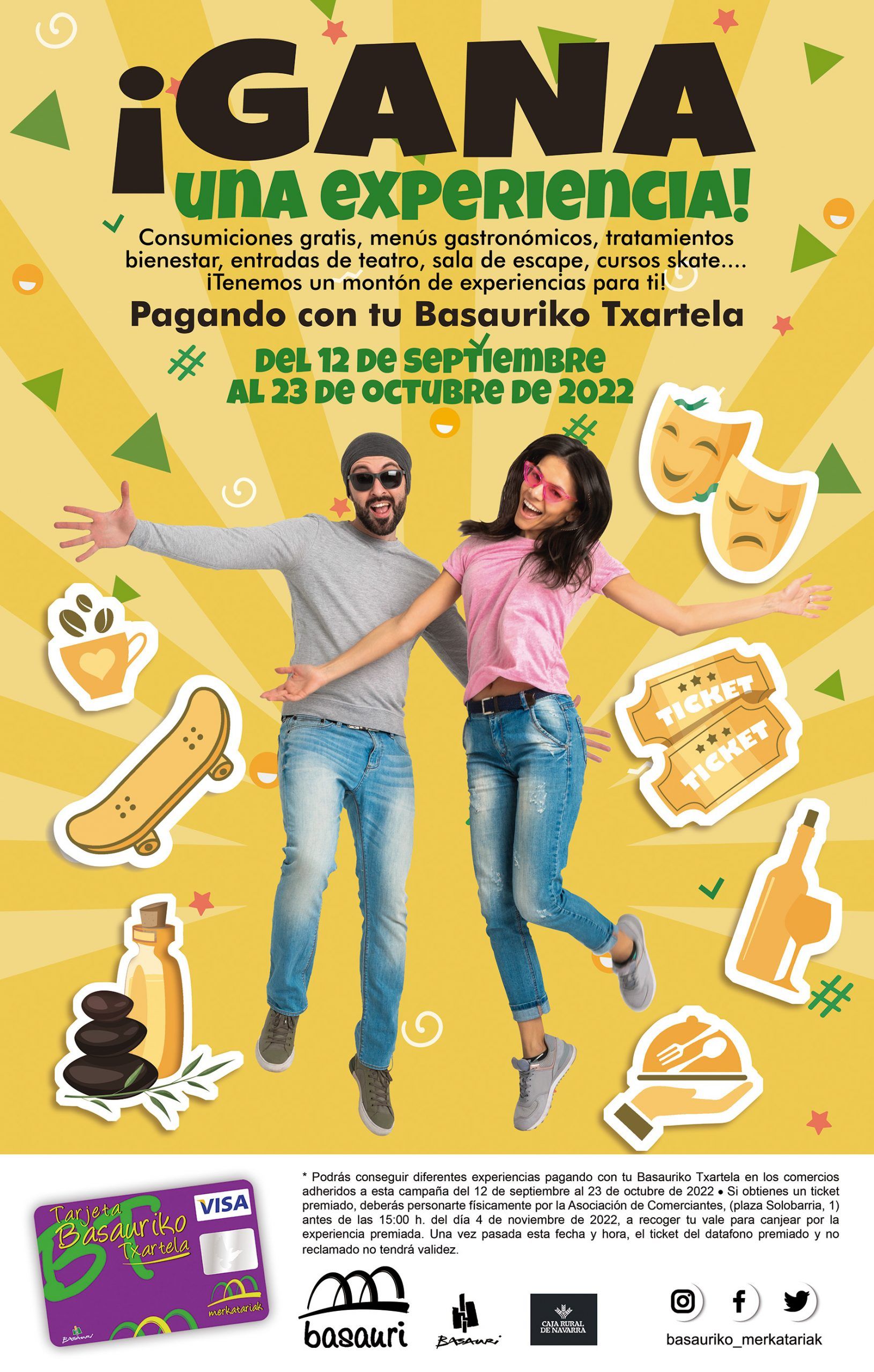 Plan Experiencias con Basauriko Txartela